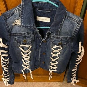 Blue revival jacket size small